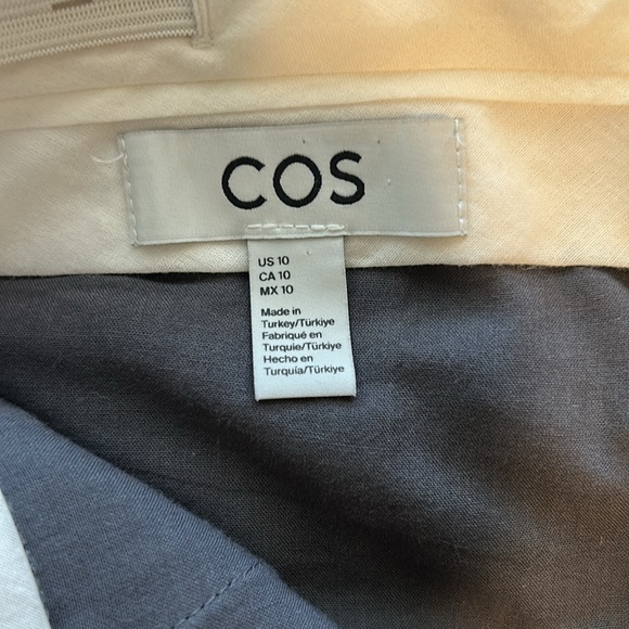 COS Gray Wide Leg Pants - Picture 2 of 4